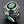 Green Stone Tiger and Dragon Sterling Silver Ring, green stone dragon shoulder