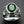 Green Stone Tiger and Dragon Sterling Silver Ring, green stone ring front