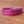 Handcrafted pink crocodile belt showing natural scale pattern and leather lining