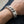 Heavy Cuban-Link Sterling Silver Bracelet, worn on the wrist