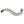 Heavy Cuban-Link Sterling Silver Bracelet, push lock clasp open