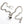 Heavy Skull-Link Sterling Silver Necklace, skull necklace white background