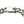 Heavy sterling silver cuban link bracelet — safety latch closed