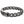 Heavy sterling silver dragon id bracelet — hallmark view