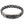 Heavy sterling silver dragon id bracelet — link detail