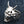 Japansk Oni-maskring i sterlingsilver, höger profilvy