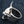 Japansk Oni-maskring i sterlingsilver, vy över sidodetaljer