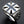 Un anello in stile Cavalieri di Malta realizzato in argento sterling con emblema della croce di Malta in pietre blu brillanti