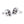 Large Skull Sterling Silver Stud Earrings, skull studs side profiles