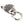 Lion Head Door Knocker Sterling Silver Pendant, lion head angle