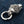 Lion Head Door Knocker Sterling Silver Pendant, lion left profile