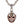 Lucha Libre Mask Sterling Silver Pendant, lucha mask front