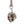 Lucha Libre Mask Sterling Silver Pendant, mask on chain product view