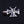 Tribal Flame Maltese Cross Sterling Silver Pendant, flame cross horizontal detail