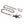 Maltese Cross Sterling Silver Wallet Chain, hook end
