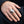 Red Eye Sci-Fi Hunter ring van 925 sterling zilver gedragen aan een hand