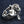 Mechanic flame skull silver ring, right wrench shoulder profile