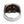 Natural Garnet Eye Sterling Silver Skull Ring. Open reverse eye settings.