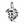 鏤空火焰龍 925 斯特林銀墜飾，鏤空龍身斜角視圖