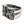 Openwork Gothic 13 Sterling Silver Ring shown in broad band side view.