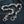 Phantom Skull Brieftaschenkette aus 925 Sterlingsilber, Flammenverschluss-Detail