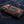 Red Cobra Inlay Woven Leather Biker Wallet, front angle