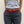 Red Crocodile Leather Women's Belt worn at the waist