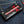 Red Cross Stingray Leather Biker Wallet, opposite front denim
