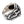 Bague croix de chevalier en argent sterling 925 et zircone cubique rouge, côté de la bague et face surélevée