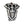 Bague croix de chevalier en argent sterling 925 et zircone cubique rouge, profil latéral de la face surélevée de la croix