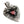Red Garnet Twin Dragon Heart Sterling Silver Pendant, an angled view of the gothic dragon heart pendant highlighting the detailed silv