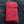 Red Indian Head Floral Leather Biker Wallet, floral front three quarter