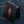 Red Stingray Cross Black Leather Bifold Wallet showing red cross angle