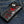 Red Stingray Phantom Skull Leather Biker Wallet, phantom skull wallet front