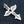 Red Stone Winged Cross Sterling Silver Pendant, hallmark reverse