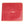Red Stingray Coin-Pocket Bifold Wallet showing red stingray pearl cluster within tan edging.