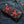 Red Tribal Komodo Leather Biker Wallet, chain grommet detail