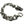 Rider Dragon Sterling Silver Link Bracelet, dragon bracelet open