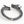 Ruby Eye Double Dragon Sterling Silver Cuff. Heads inner openwork.