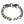 Armband aus Sterlingsilber mit zwei Drachenköpfen und Rubinaugen — Verschluss und Stempel