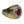 Ruby-Red Stone Gold-Plated Bishop Ring, cross shoulder