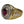 Ruby-Red Stone Gold-Plated Bishop Ring, ruby red angle