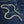 7mm Byzantine Sterling Silver Statement Necklace shown in extended links on denim view.