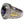 Amethyst White Gold-Plated Sterling Silver Bishop Ring, cross scrollwork detail