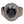 Amethyst White Gold-Plated Sterling Silver Bishop Ring, top amethyst halo