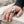 Pitbull Portrait Sterling Silver Ring worn on an adult hand.