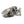 Sterling Silver Skull Locket Ring. Closed shoulder medallion.