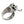 Sterling Silver Skull Locket Ring. Inner band open lid.