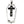 Skeleton Window Coffin Sterling Silver Locket shown in closed cross window front view.