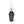 Skeleton Window Coffin Sterling Silver Locket shown in open lid skeleton view.